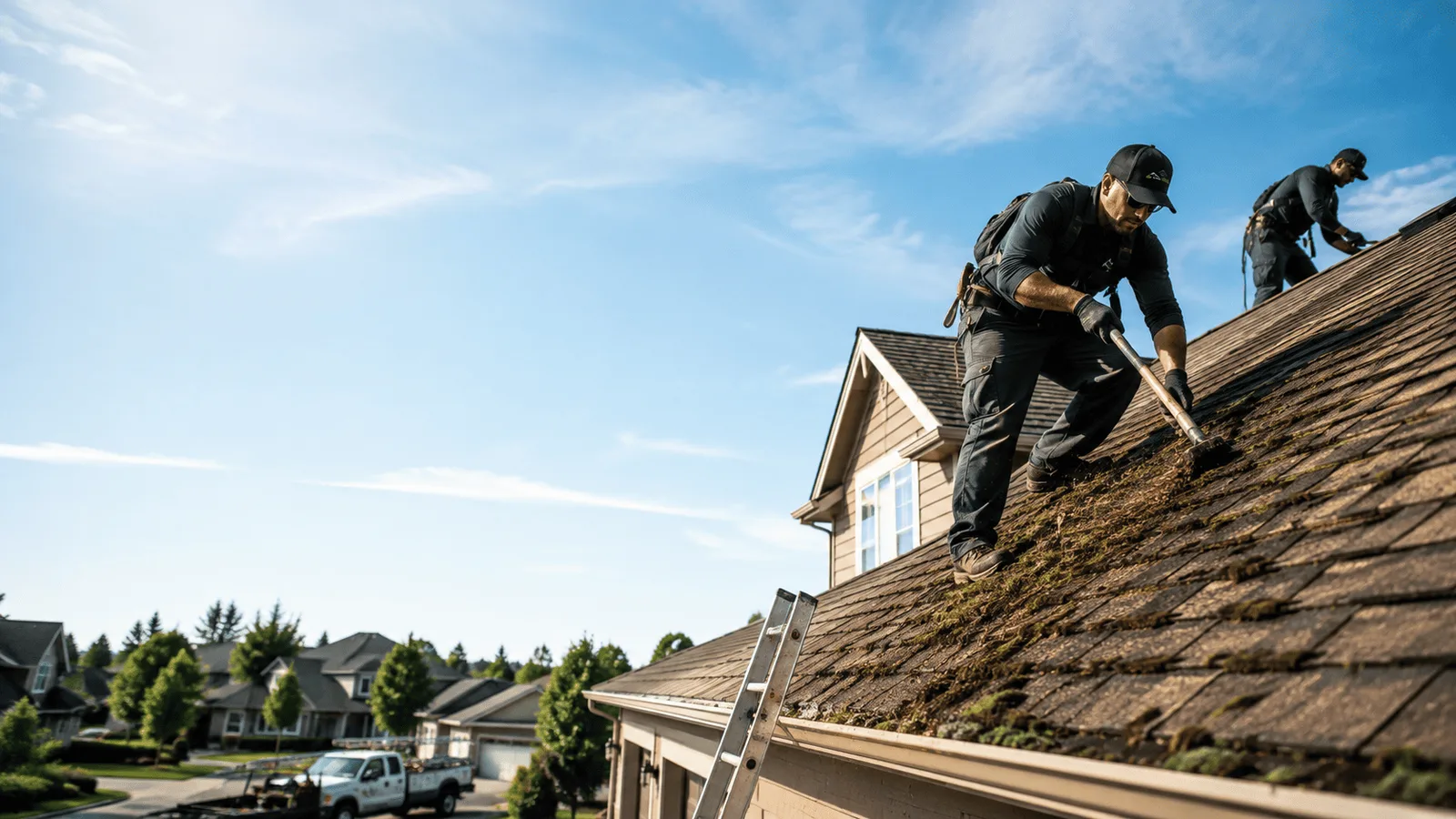 Roof Moss Removal in Valdese, NC near me
